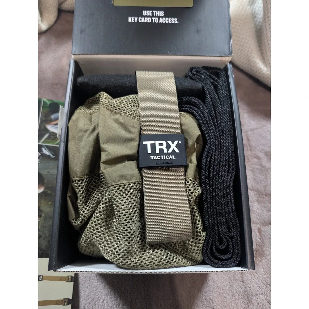 TRX Tactical Gym Suspension Training Kit & Jay Dawes Complete Guide Book NIB